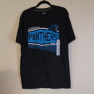 Black T-Shirt NWT Panther's NFL